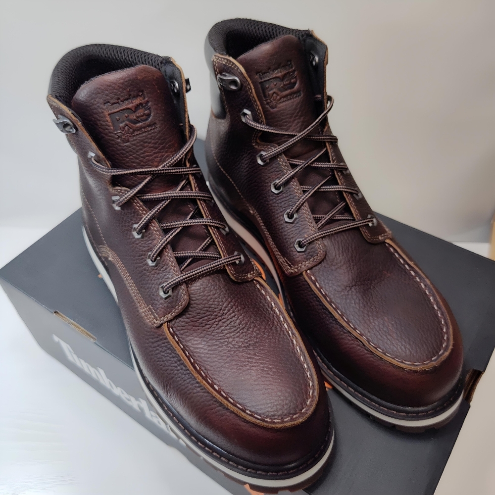 Timberland PRO 6" IRVINE Wedge ALLOY Toe Work Boot MEN'S Size 10.5 TB1A44UP214 - Picture 3 of 12